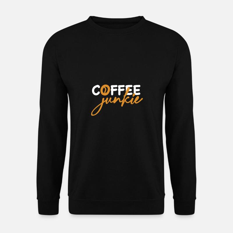 Coffee Junkie - Unisex Sweatshirt - black