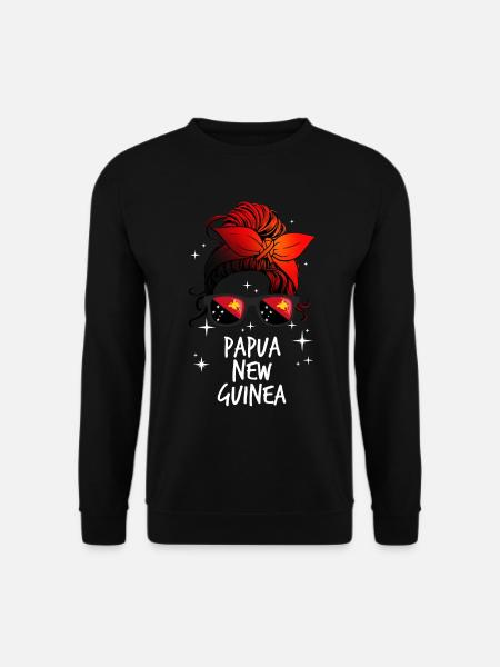 Papua New Guinea - Unisex Sweatshirt - black