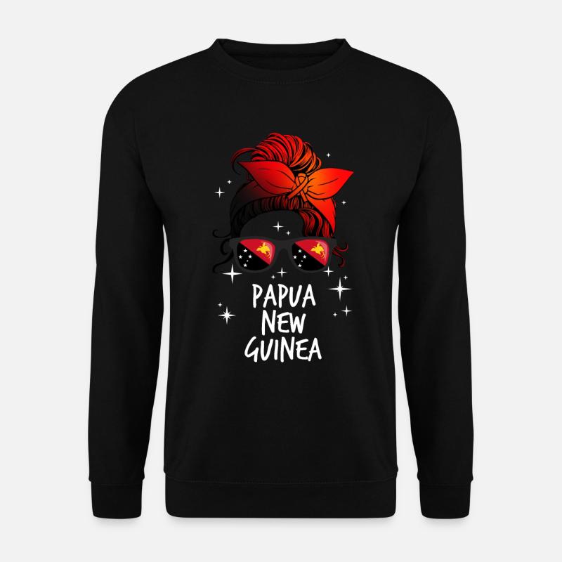 Papua New Guinea - Unisex Sweatshirt - black