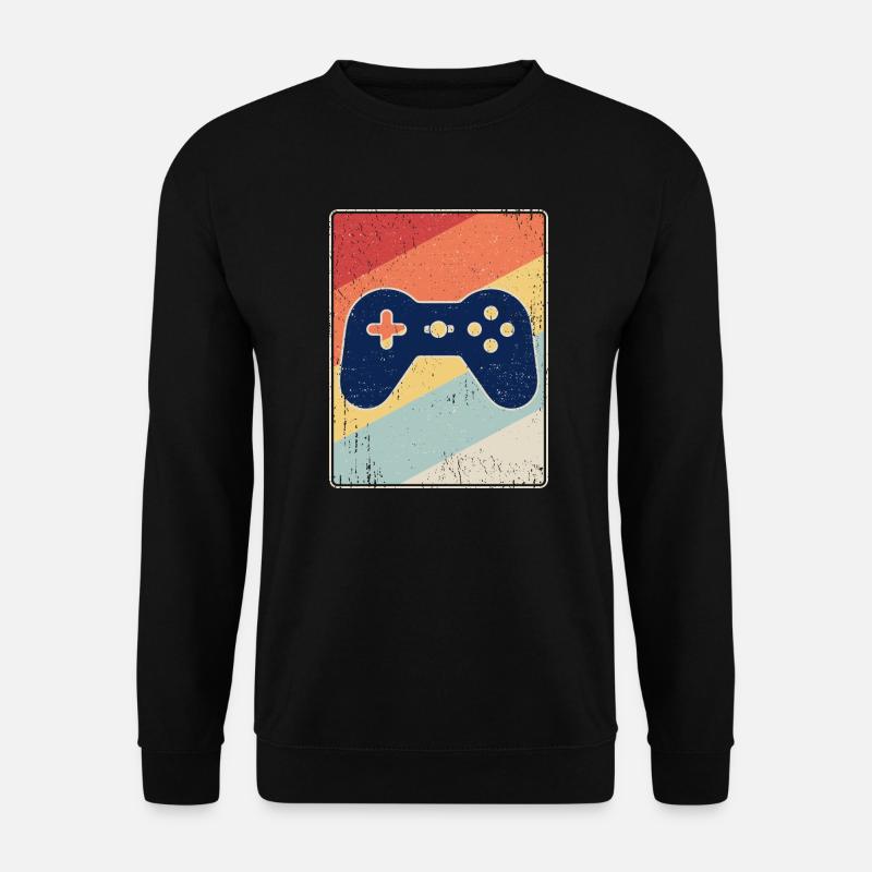Retro gaming - gaming - Unisex Sweatshirt - black