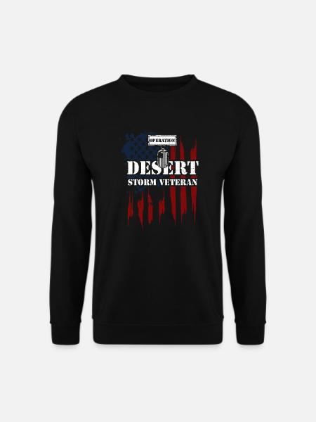 Operation Desert Storm Veteran - Unisex Sweatshirt - black
