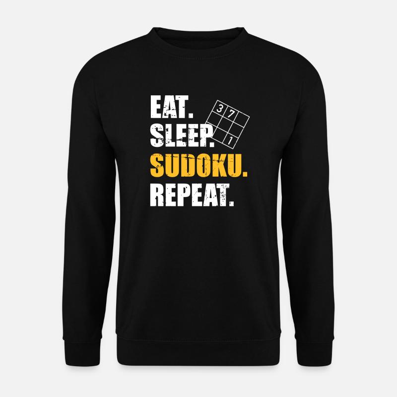 Sudoku - Unisex Sweatshirt - black