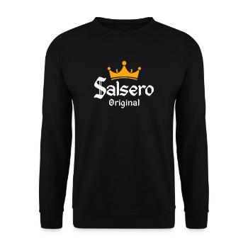 original Salsero - Danse Salsa Chemises - Sweat-shirt Unisexe - noir - Devant - Alina (178cm) & Michal (187cm)