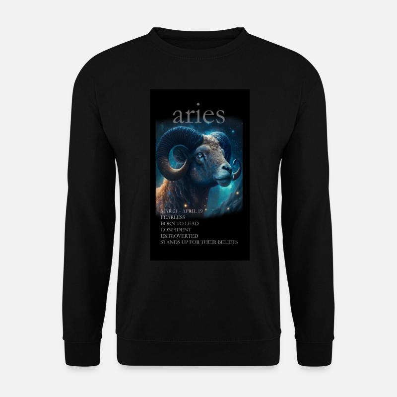 WIDDER - Unisex Pullover - Schwarz