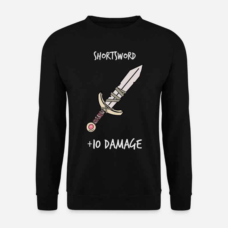 +10 Damage - Unisex Sweatshirt - black