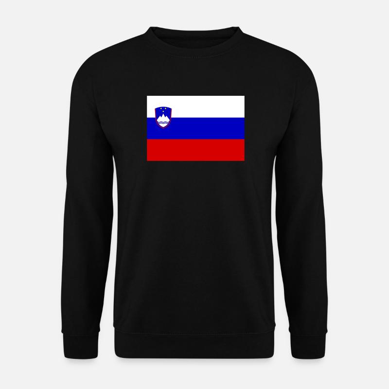 Drapeau Slovénie drapeau slovène - Sweat-shirt Unisexe - noir