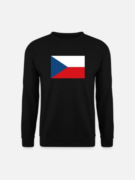 Tchéquie drapeau tchèque drapeau - Sweat-shirt Unisexe - noir