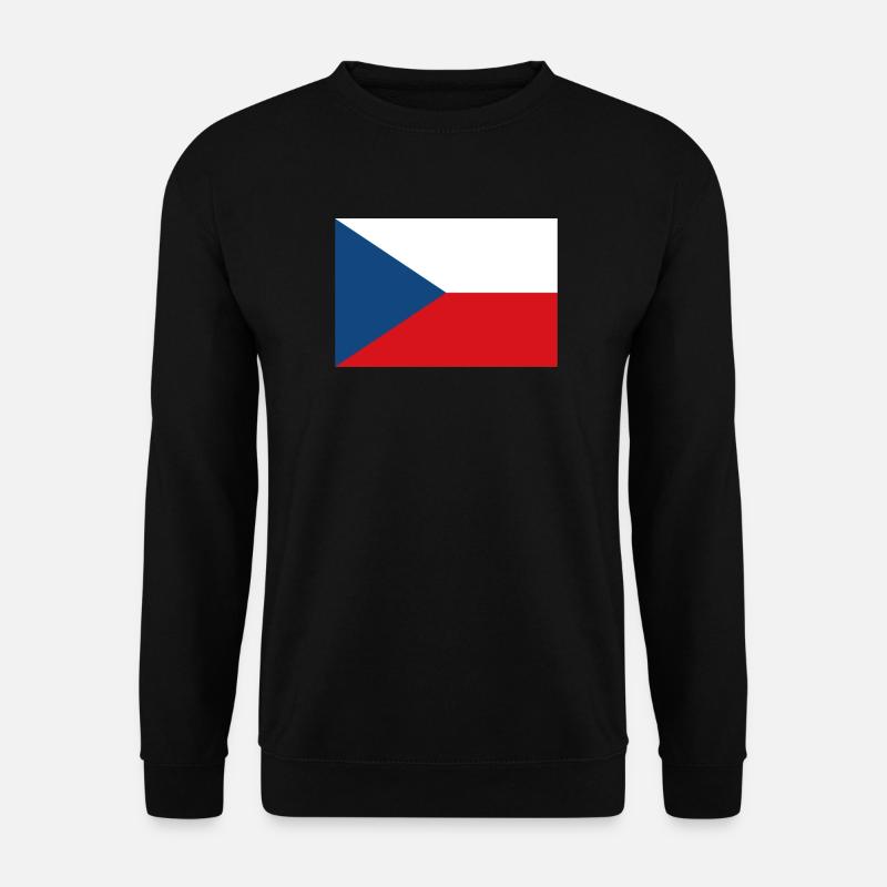 Tchéquie drapeau tchèque drapeau - Sweat-shirt Unisexe - noir