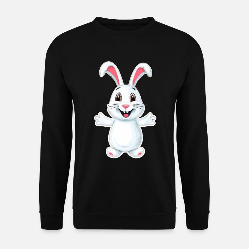 Funny bunny - Unisex Sweatshirt - black