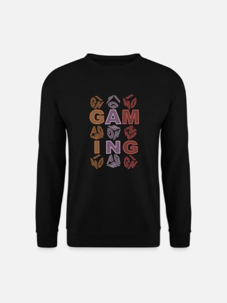 Gaming-colorful-scene - Unisex Pullover - Schwarz