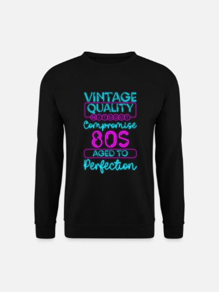 Luminous colours Cool Nostalgia - Unisex Sweatshirt - black
