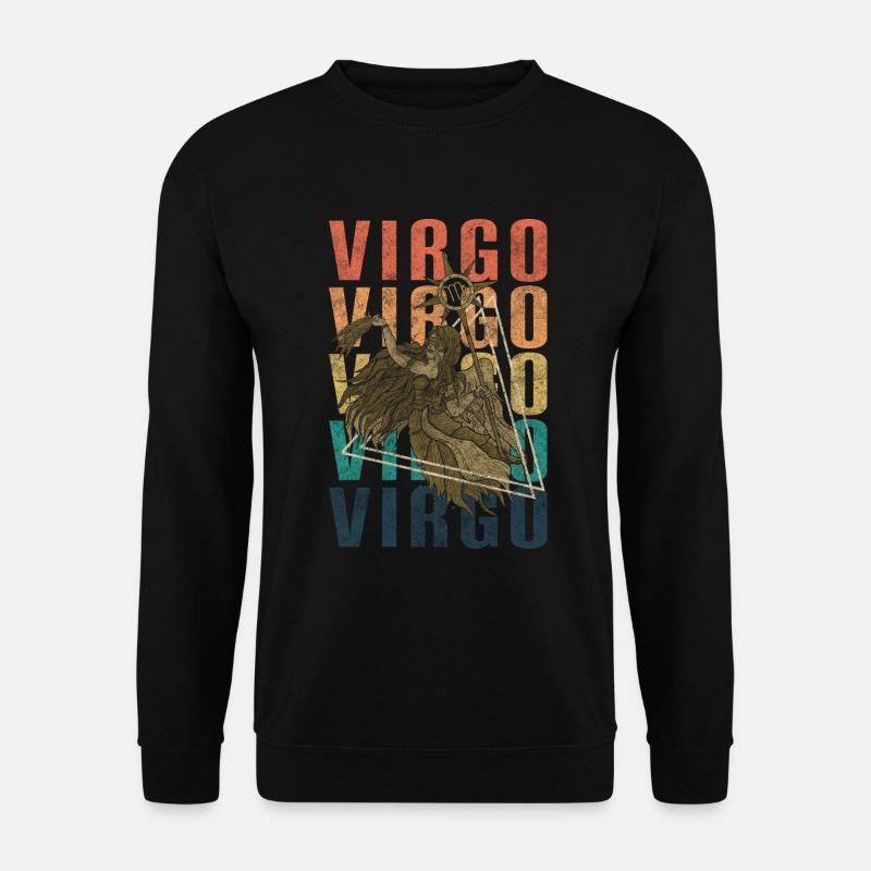 Virgo Birth Element Mercury - Unisex Sweatshirt - black