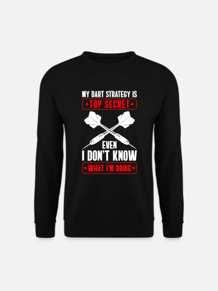 Dartboard Game Bullseye Competition - Unisex Sweatshirt - black