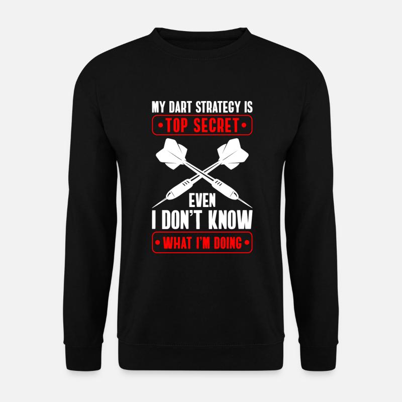 Dartboard Game Bullseye Competition - Unisex Sweatshirt - black