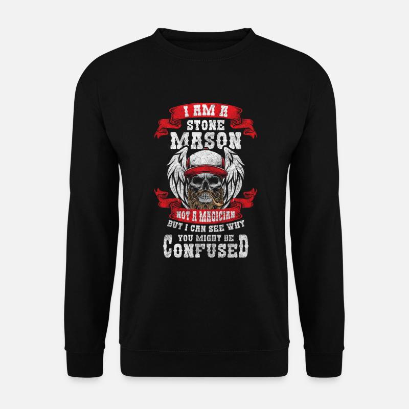 Stone Profession Granite Craftsman - Unisex Sweatshirt - black