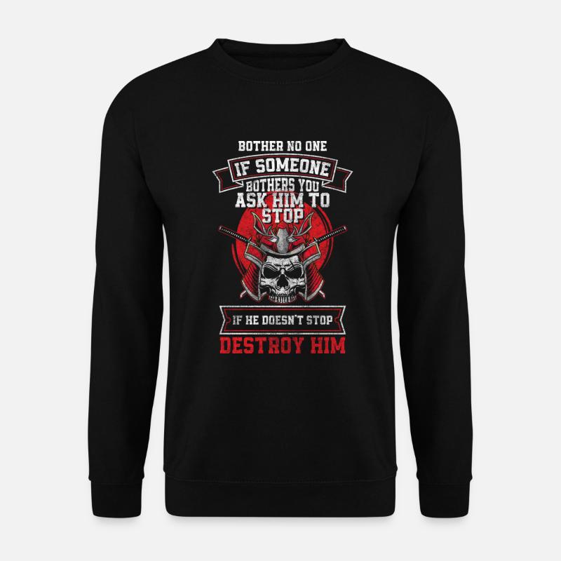 Samurai Aikido Honor - Unisex Sweatshirt - black