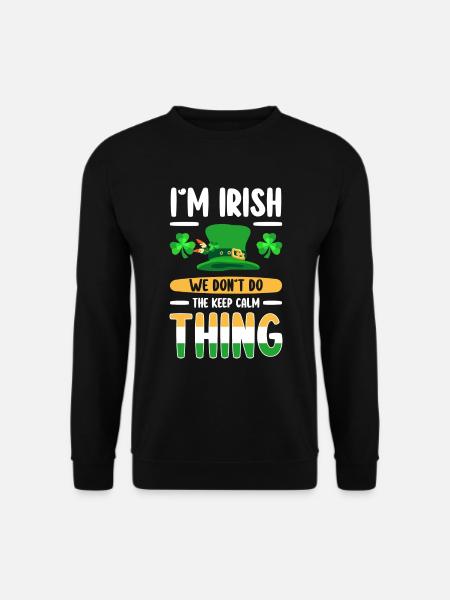 Irish Pub Gold Celtic - Unisex Sweatshirt - black