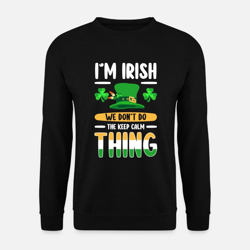 Irisch Pub Gold Celtic - Unisex Pullover - Schwarz