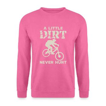 Mountainbike Downhill Fahrrad Radfahrer - Unisex Pullover - Pink - Vorne