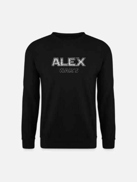 Alex guerres Alexandre guerres spirituels disant cadeau - Sweat-shirt Unisexe - noir