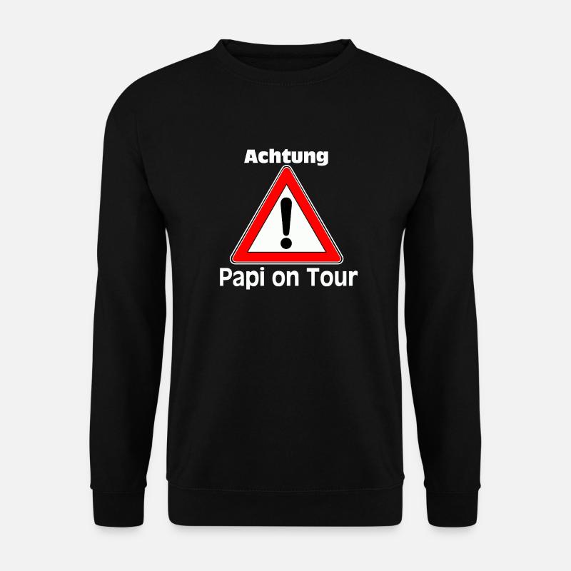 Father's Day , Daddy on Tour , monza man . - Unisex Sweatshirt - black