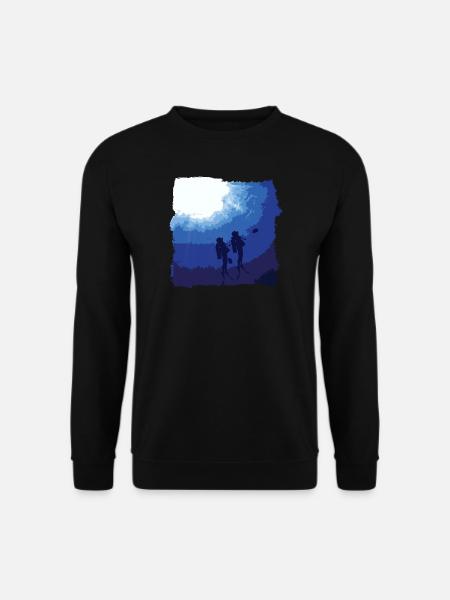 Taucher Tauchen Unter Wasser Geschenk - Unisex Pullover - Schwarz