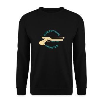 shooting - Unisex Sweatshirt - black - Front - Alina (178cm) & Michal (187cm)