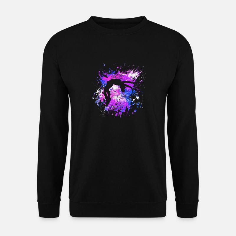 turnen - Unisex Pullover - Schwarz