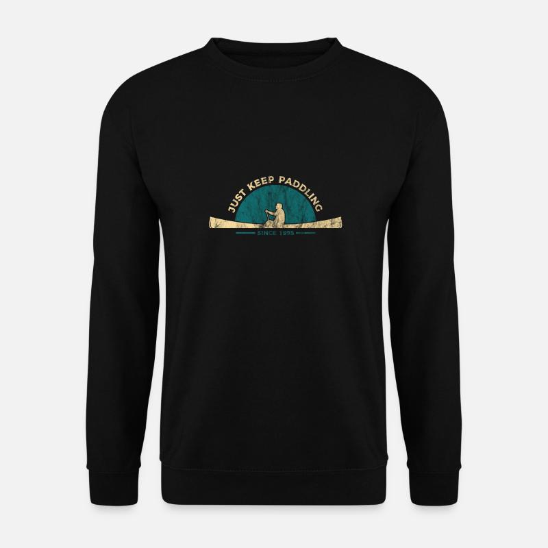 Cadeau de canoë - Sweat-shirt Unisexe - noir