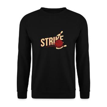 Bowling - Sweat-shirt Unisexe - noir - Devant - Alina (178cm) & Michal (187cm)