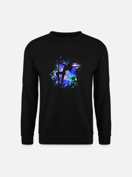 cadeau de danse tiges poledance - Sweat-shirt Unisexe - noir