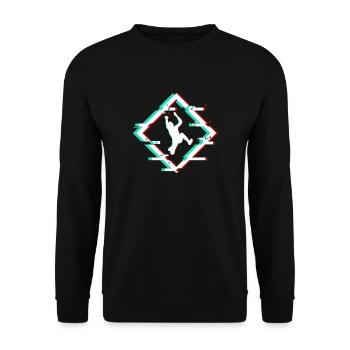 parkour - Unisex Pullover - Schwarz - Vorne - Alina (178cm) & Michal (187cm)