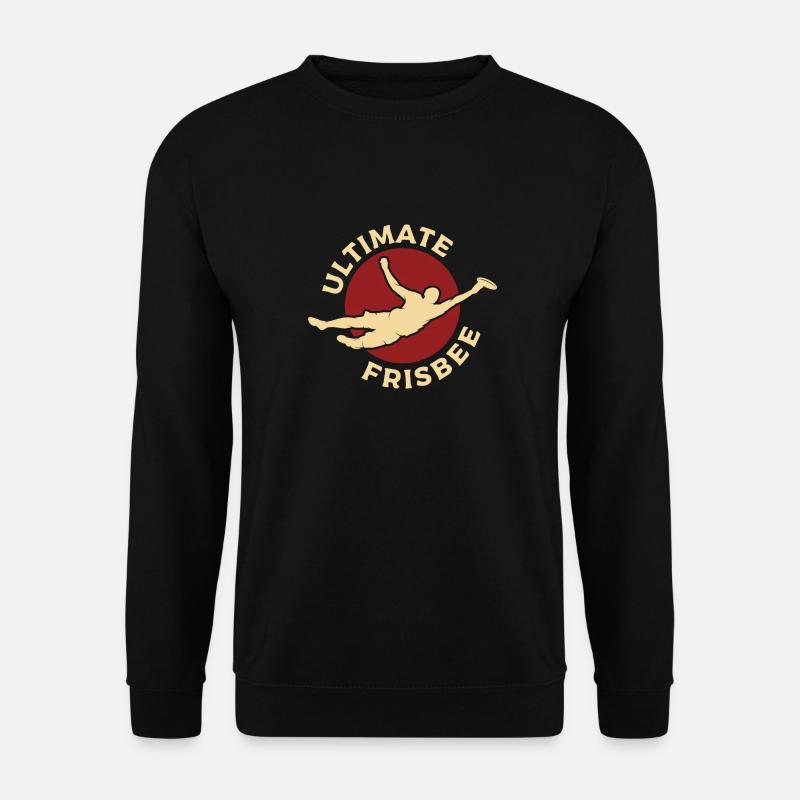 Frisbee ultimate Frisbee - Unisex Sweatshirt - black