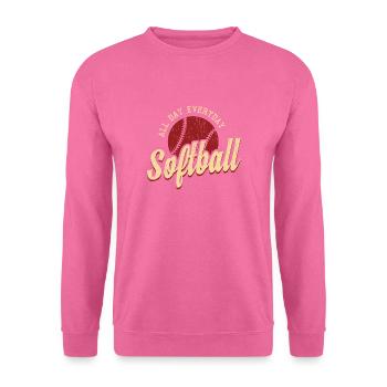 Softball - Unisex Pullover - Pink - Vorne