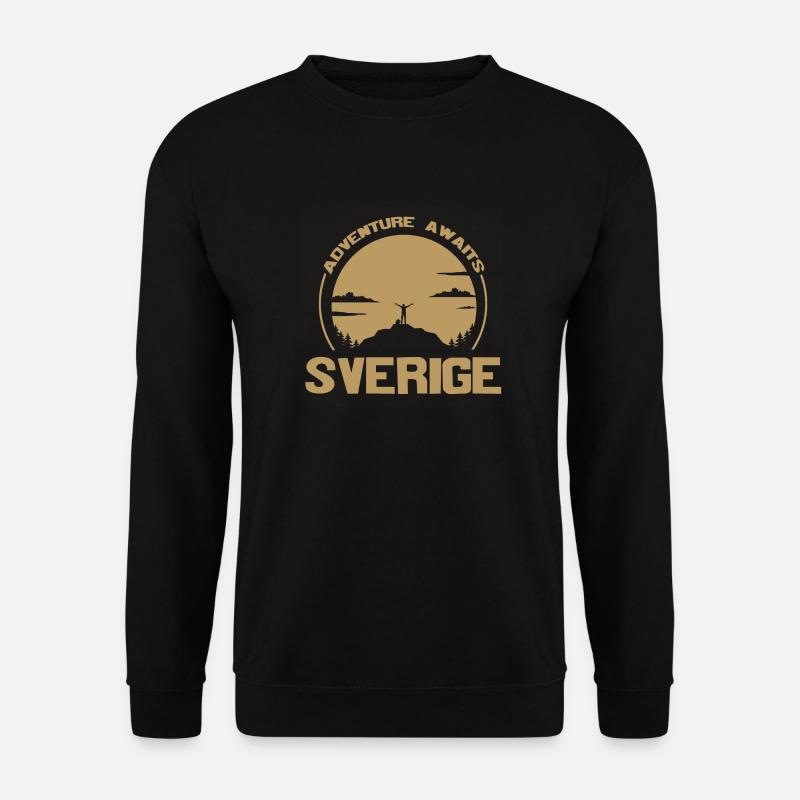 schweden - Unisex Pullover - Schwarz