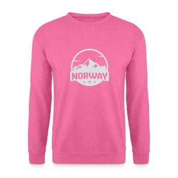 Norwegen - Unisex Pullover - Pink - Vorne