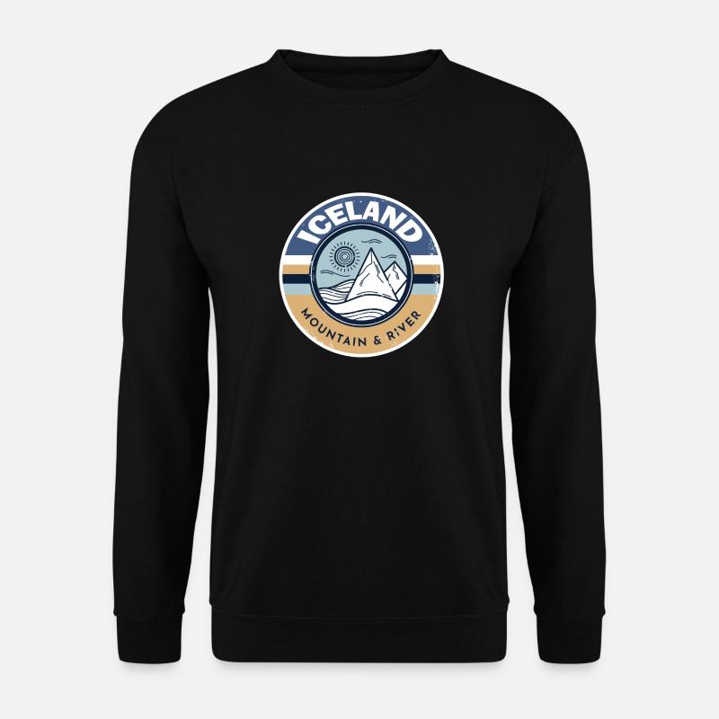 island - Unisex Pullover - Schwarz