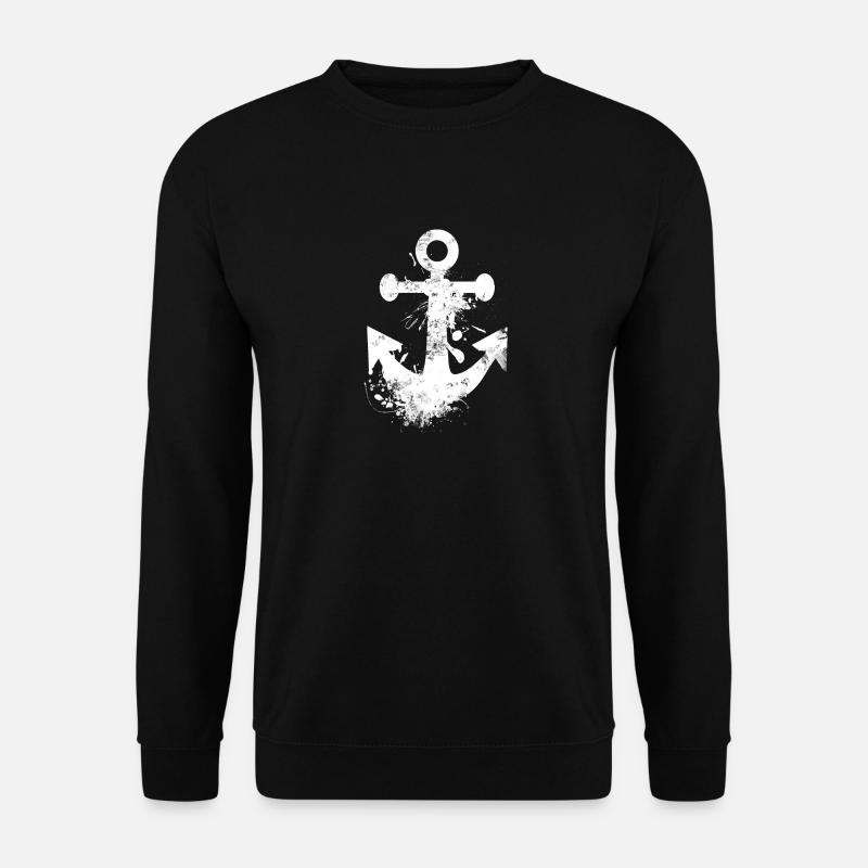 anchor - Unisex Sweatshirt - black