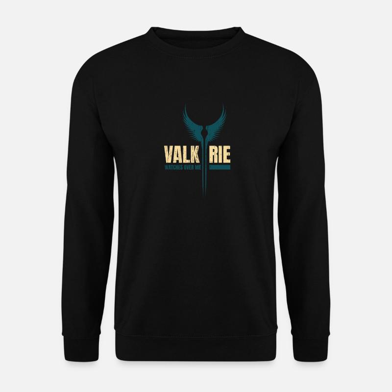 Wikinger Walküre Flügel - Unisex Pullover - Schwarz