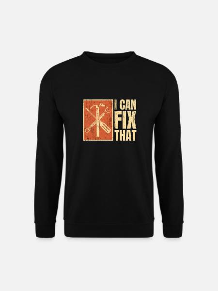 Craftsmen repair gift - Unisex Sweatshirt - black