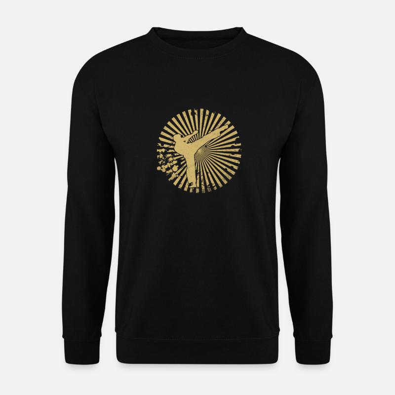 karate - Unisex Pullover - Schwarz