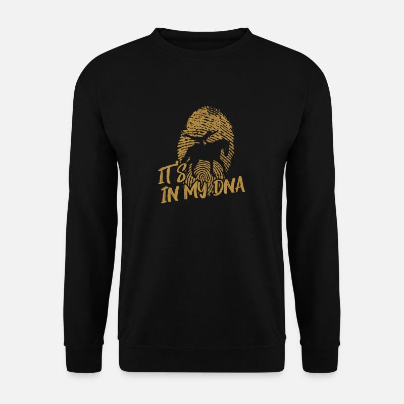 Voltigierfahrt DNA Geschenk - Sweat-shirt Unisexe - noir