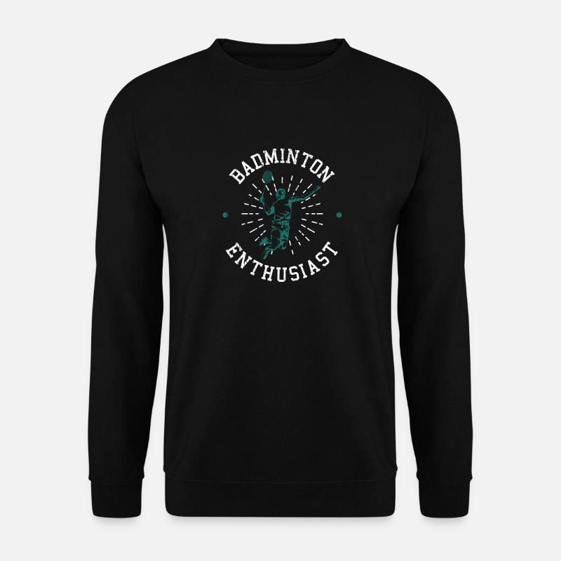 badminton - Unisex Sweatshirt - black