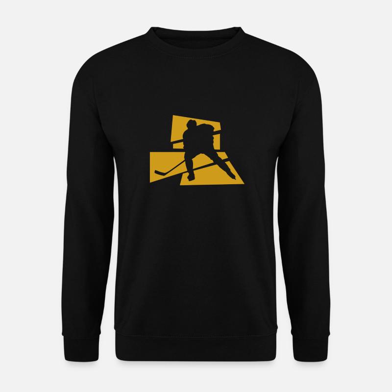 Eishockey - Unisex Pullover - Schwarz