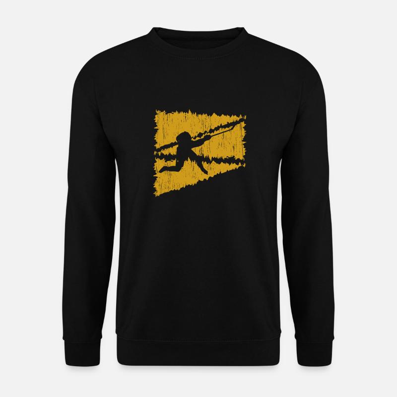 Eishockey - Unisex Pullover - Schwarz