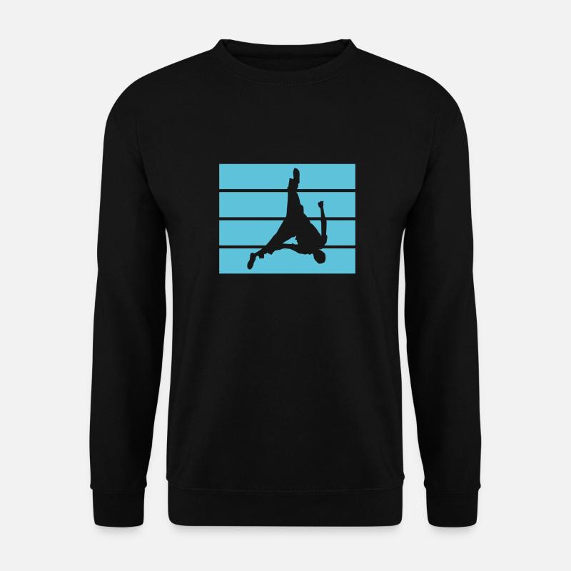 Parkour en marche - Sweat-shirt Unisexe - noir