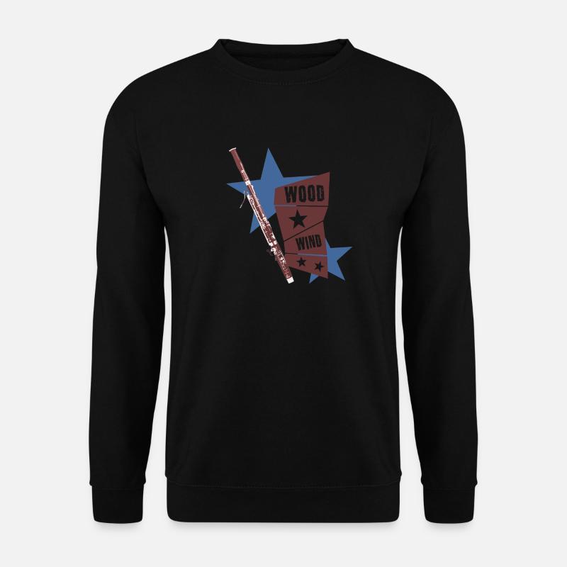 bassoon - Unisex Sweatshirt - black