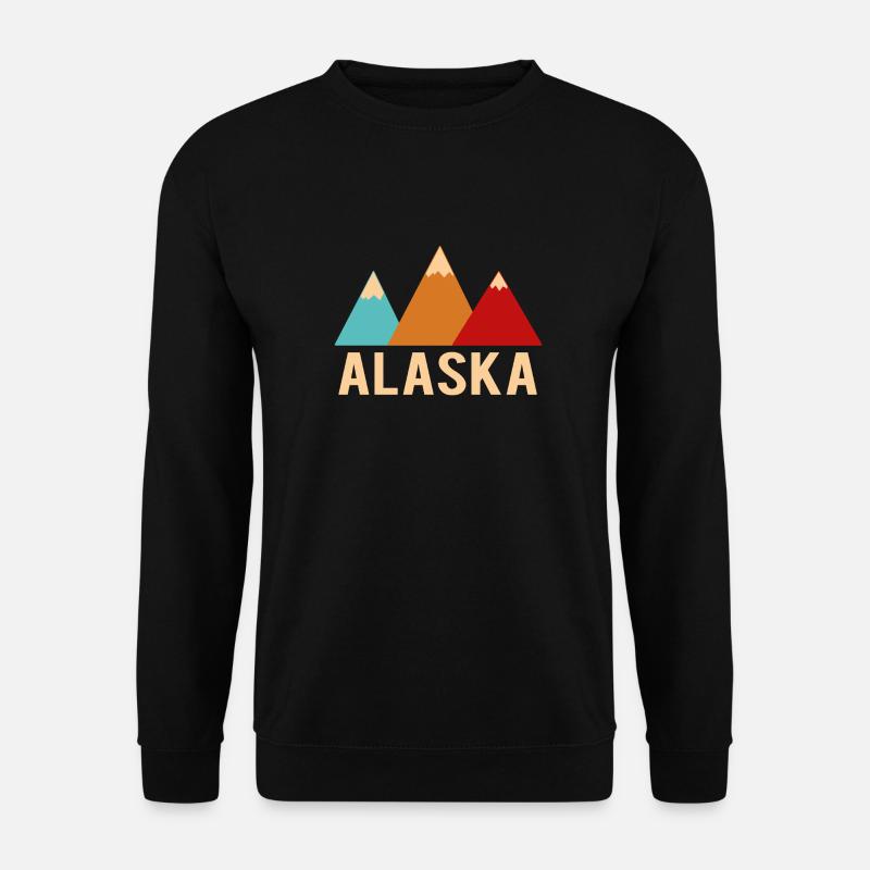 alaska - Unisex Pullover - Schwarz