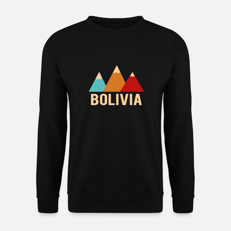 bolivien - Unisex Pullover - Schwarz