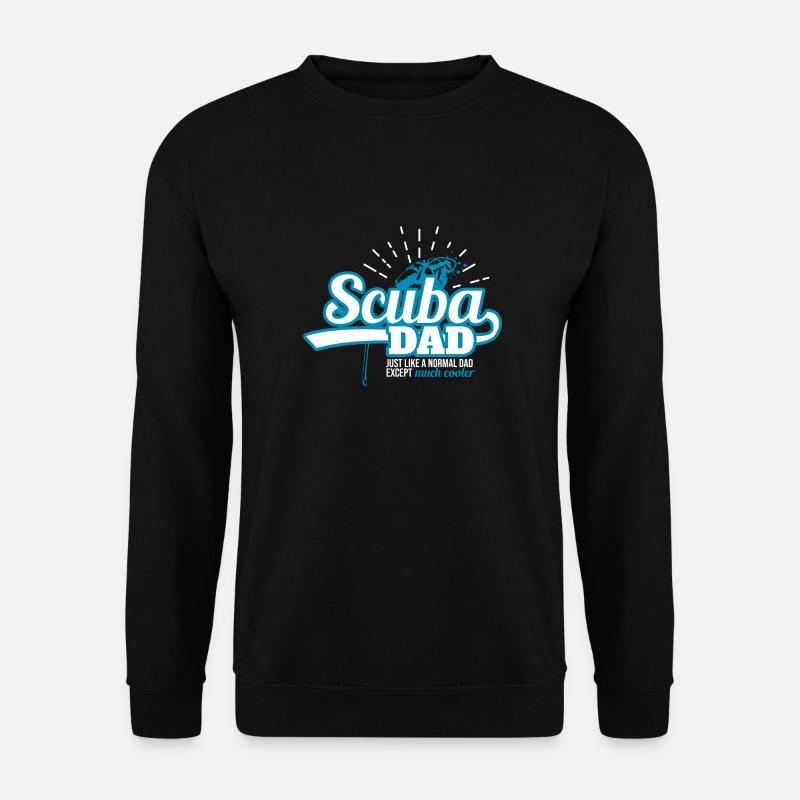 Scuba Dad - Unisex Pullover - Schwarz